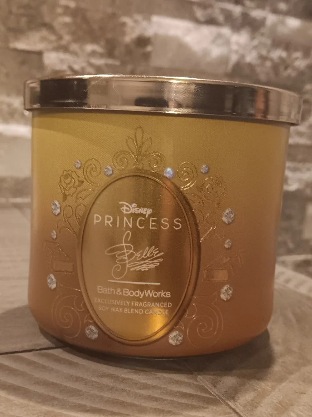 Bath and Body Works Disney Princess Belle Candle